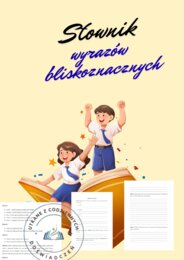 Synonimy — karta ćwiczeń nr 1