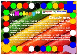 Kolory – Gra planszowa
