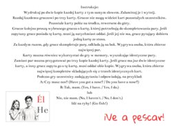 Gra edukacyjna: zaimki hiszpańskie i angielskie