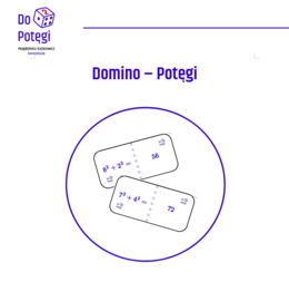 Domino - Potęgi i obliczenia na potęgach