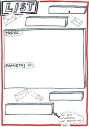 Język polski. Karta pracy - list