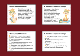 📚 Gazetka „Najważniejsze zasady zachowania w bibliotece” – 14 stron