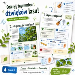 Dlaczego las szumi? Dźwięk i drgania