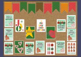 Świąteczna gazetka szkolna w języku angielskim