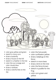 In the garden. Lekcja: Spring and garden