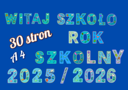 Napis na rozpoczecie roku szkolnego