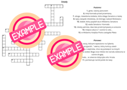 Pakiet krzyżówek, romantyzm, 7 krzyżówek oraz rozwiązania, pdf