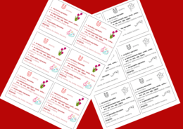 „U” – ZASADY ORTOGRAFICZNE – ortografia – WKLEJKA