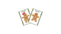 Rysuj po śladzie - świąteczne pierniki