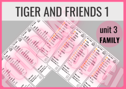Tiger and Friends 1 unit 3 – zakładki do książki