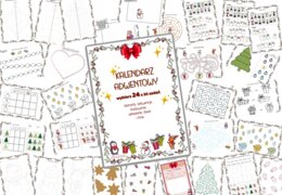 Kalendarz Adwentowy w postaci kart pracy