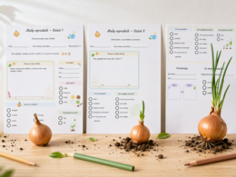 Mały ogrodnik - karta obserwacji cebulki