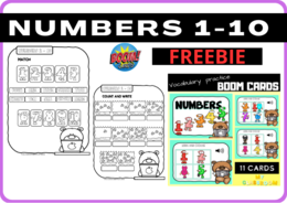 NUMBERS 1-10 - FREEBIE