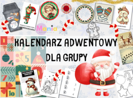 Kalendarz Adwentowy dla grupy przedszkolnej