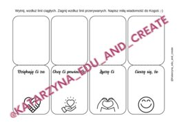 Dzień życzliwości - karteczki z miłymi słowami