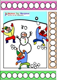 Śnieżki – Gra planszowa