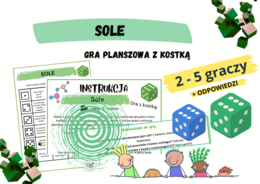 Sole - gra planszowa z kostką