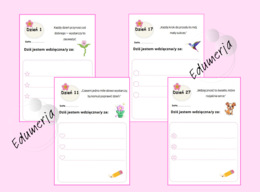 „Dziennik wdzięczności dla uczniów 4-6” – 28 dni uważności, refleksji i radości z codzienności. klasy 4-6