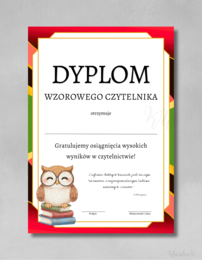 Dyplomy Wzorowego Czytelnika