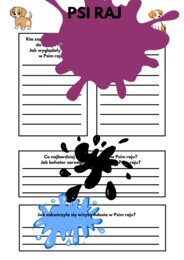 „Psi raj” – karta pracy z kluczem odpowiedzi