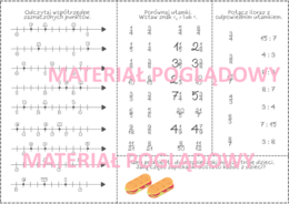 Powtórzenie wiadomości (karta pracy) - ułamki zwykłe klasa 4