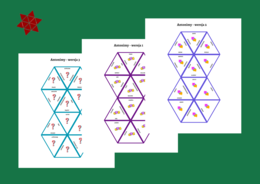 ANTONIMY – kl. 4-8 – trimino 12 elementów
