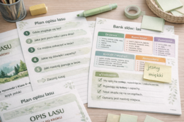 Opis lasu – krok po kroku