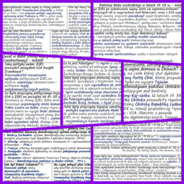 Sytuacja w Europie i na świecie po II wojnie światowej – komplet NOTATEK