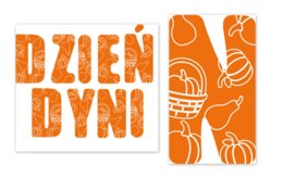 Napis DZIEŃ DYNI