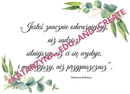 Plakaty-kupony z cytatami - koniec roku szkolnego