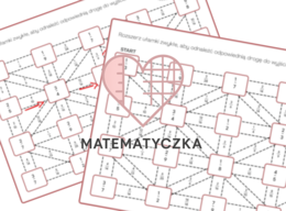 Labirynt Rozszerzanie Ułamków Zwykłych - Matematyczka Martyna Rozalia