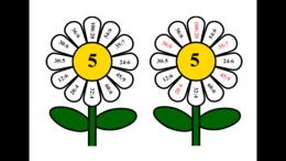 Matematyczne kwiatki – gra matematyczna