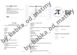 GOTOWA GAZETKA SZKOLNA – DZIEŃ LICZBY PI & DZIEŃ MATEMATYKI