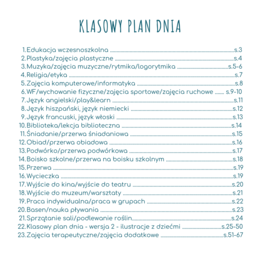 KLASOWY PLAN DNIA