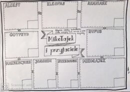 Karty pracy - "Mikołajek" Rene Goscinny, J. J. Sempe