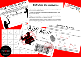 Miary kątów w trójkącie i rodzaje trójkątów - Misja tajnego agenta. kl. 5-7