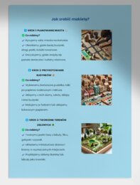 Makieta ekologicznej planety