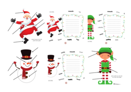 Świąteczny materiał do powtórki gramatyki HAVE GOT + TO BE