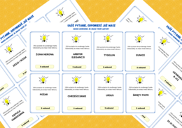 Gra „5 sekund” – UŁÓŻ PYTANIE, ODPOWIEDŹ JUŻ MASZ – lektury obowiązkowe kl.7-8 – egzamin - powtórka