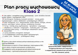 Plan pracy wychowawcy klasa 2