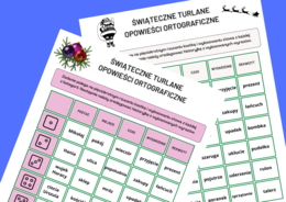 BOŻE NARODZENIE – turlane opowieści świąteczne – opowiadanie – ćwiczenia redakcyjne – ortografia