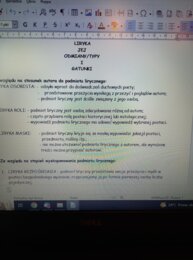 Liryka - jej odmiany, gatunki. Środki stylistyczne.