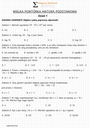 Matematyka: Wielka Powtórka do Matury Podstawowej – 14 Dni (NPP 2023)