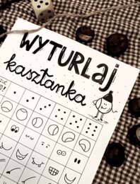 JESIEŃ - gra "WYTURLAJ KASZTANKA"