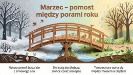 Marzec - gazetka szkolna, gazetka tematyczna, prezentacja, plansze