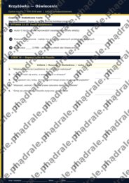 Krzyżówka „Oświecenie” + karta pracy + klucz odpowiedzi