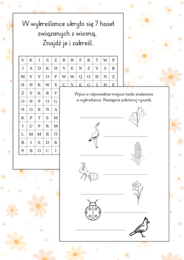 WKLEJKI wiosenne klasy 1-3 oraz zerówka