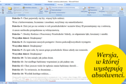 "PISKLAKI" scenariusz pożegnania i zakończenia przedszkola/ klasy 3