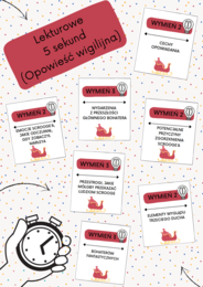 Lekturowe 5 sekund - WIELKI ZESTAW - Lektury z klas 7-8