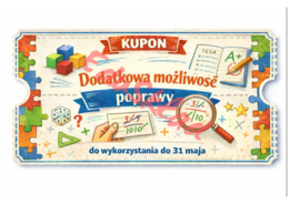 📘 Kupony motywacyjne na matematykę - Wersja 2